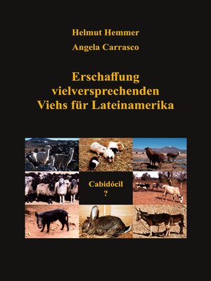 cover image of Erschaffung vielversprechenden Viehs für Lateinamerika